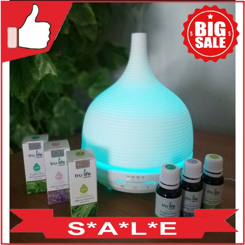 Tupperware Trulife Paket Diffuser Free 1pcs oil pilih varian Tupperware Original