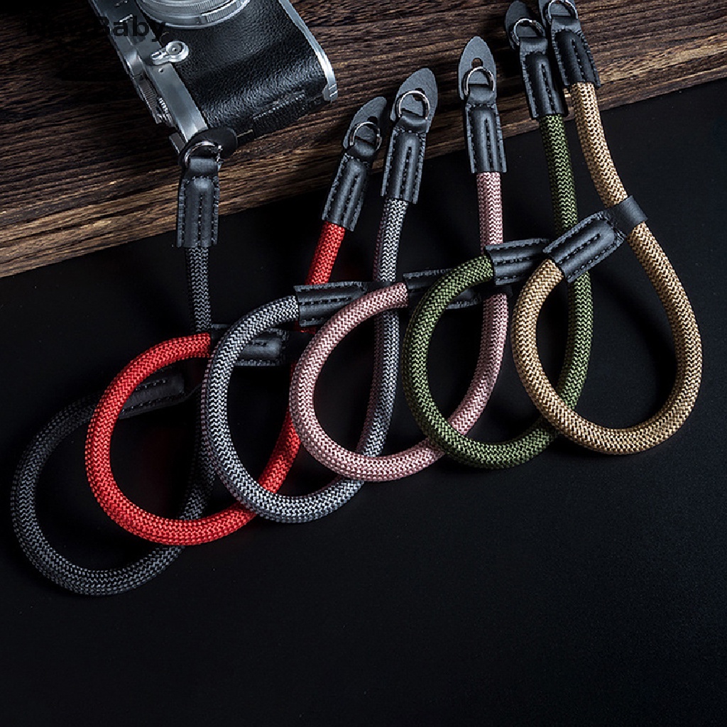 Strap Pergelangan Tangan Paracord Nilon Handmade Untuk Kamera Digital Bayi