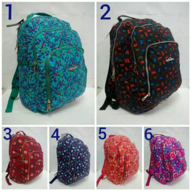 Tas Rangsel Kipling Motif  *JUMBO *