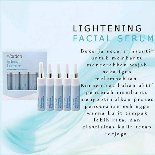 LIGHTENING SERUM WARDAH/bisa ecer/SERUM WARDAH/SERUM PEMUTIH WAJAH/SERUM FACIAL WARDAH