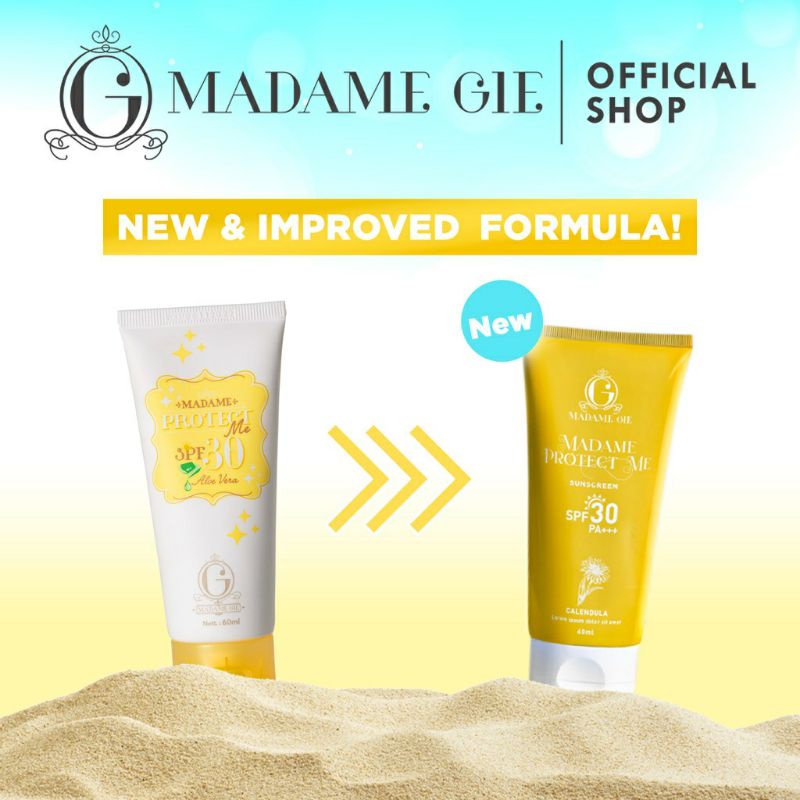 ☃Cutezz_Ching1☃Madame Gie Protect Me Sunscreen SPF 30 60ml