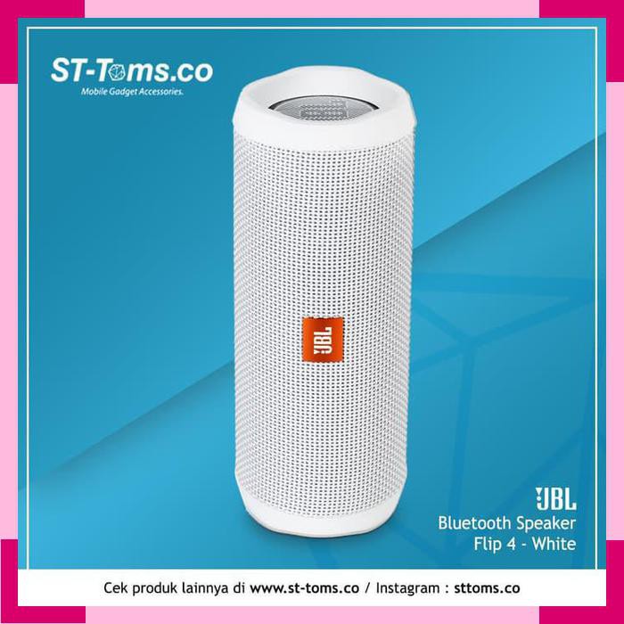 JBL Bluetooth Speaker Flip 4 White