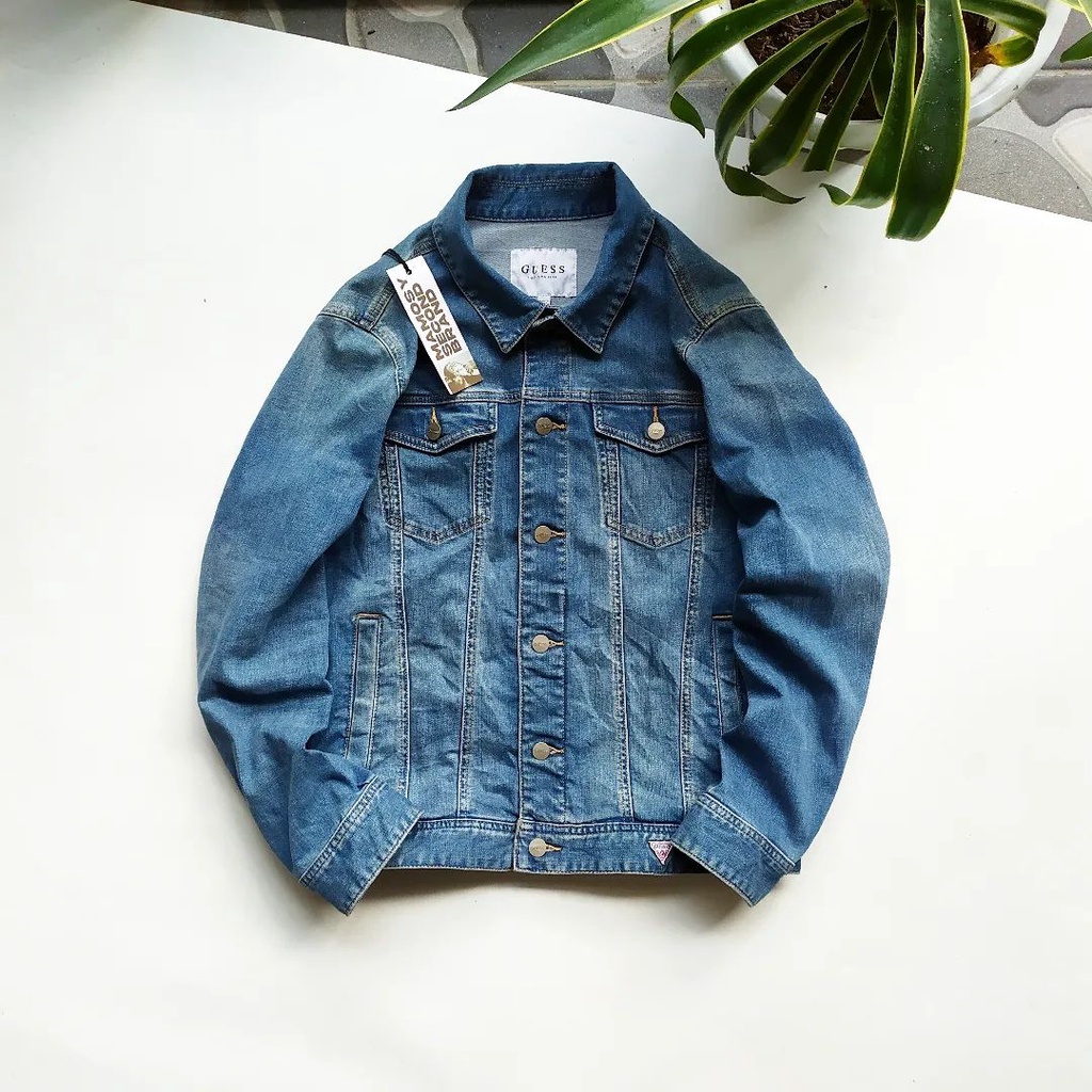 GUESS DENIM JACKET ( STRETCH )