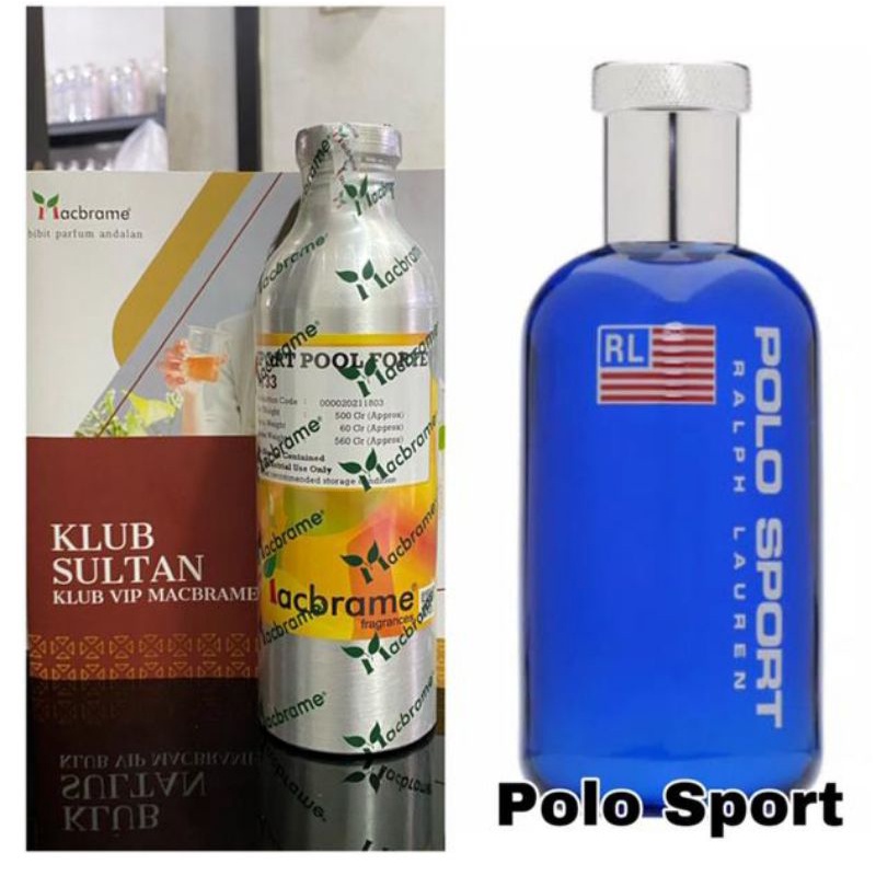 bibit parfum polo sport original 100mg murni asli