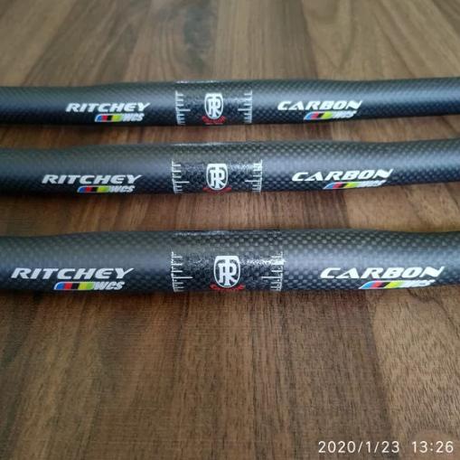 Stang Flat Lurus Handlebar Ritchey Carbon 25.4 Mm Sepeda Brompton