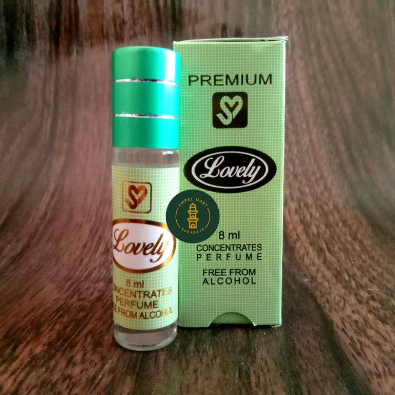 Parfum Lovely Premium 8 ml - Non Alkohol - Supermade