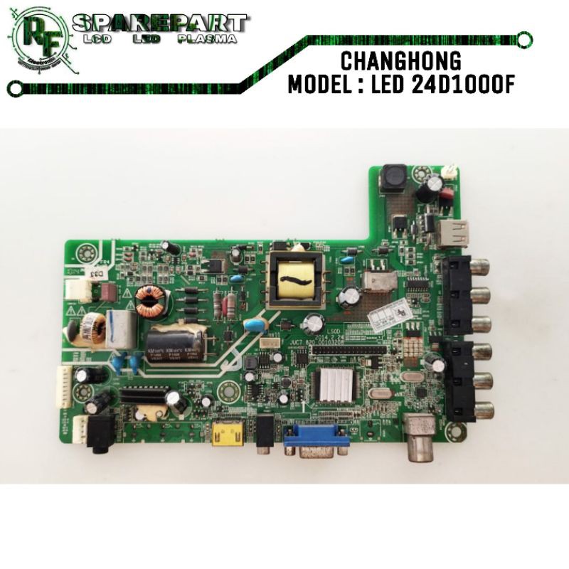 MB TV CHANGHONG LED 24D1000 F Mainboard tv changhong led24d1000f led 24d1000f