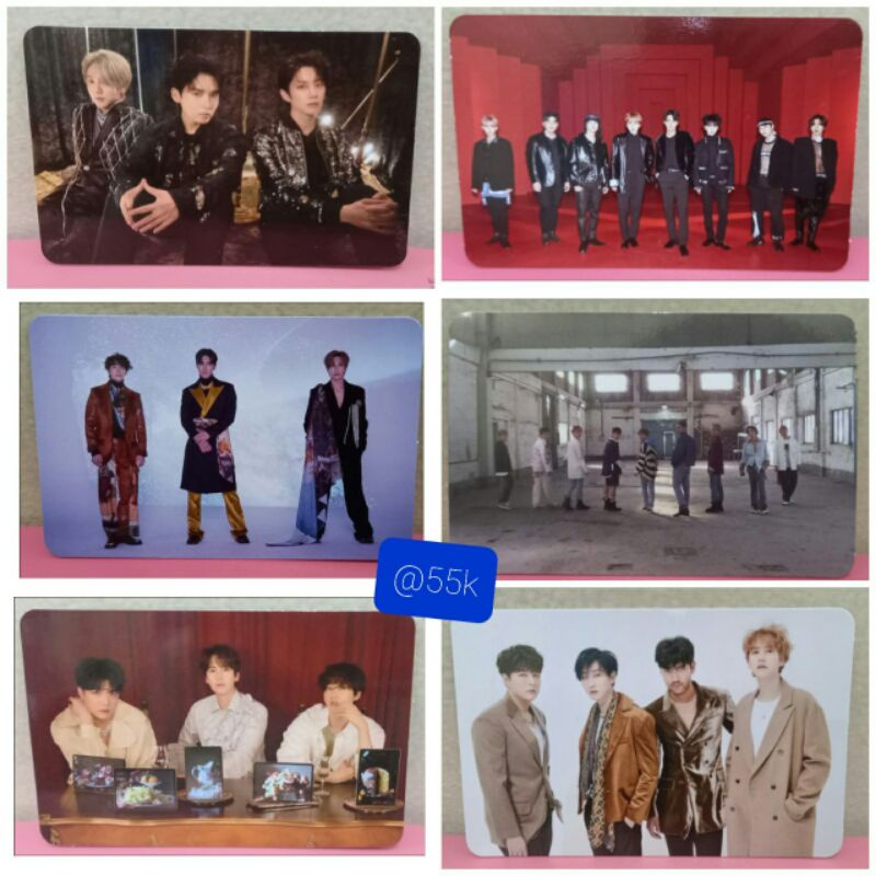 PC PHOTOCARD GRUP RENAISSANCE SUPER JUNIOR VERSATILE PASSIONATE BEAUTIFUL