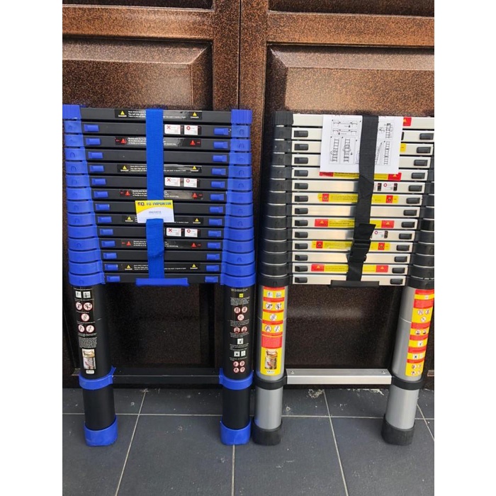 Tangga Tangga Teleskopik 3,8M Single 3,8 M Lurus Tangga Telescopic 3.8M