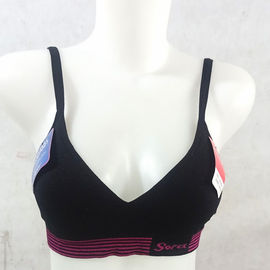 1 Pcs Bra BH SOREX 65003 - Sport Bra Casual Comfort Tanpa Kawat