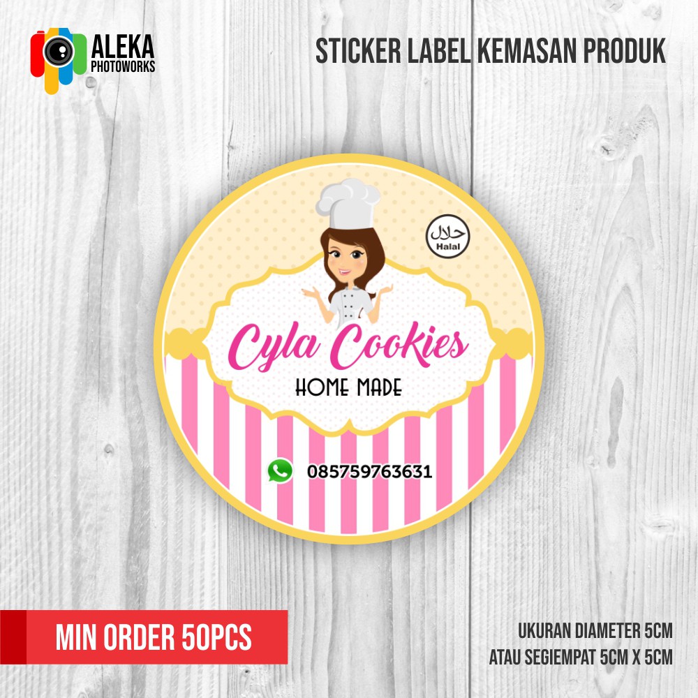 Ide Stiker Label Kemasan Produk Aneka Stiker Keren