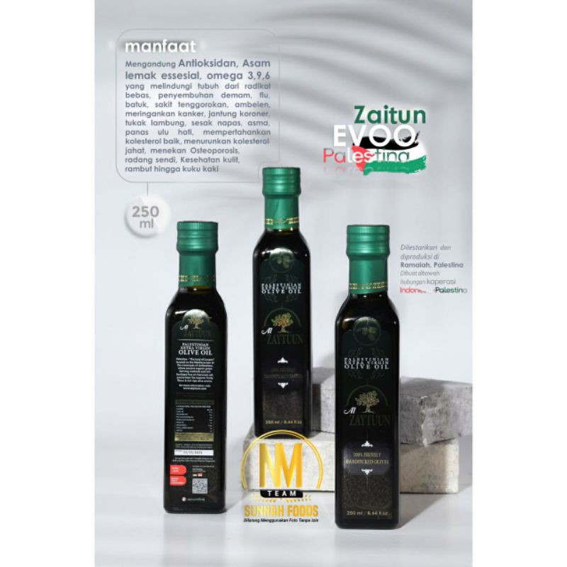 

Minyak zaitun Palestine extra virgin olive oil (evoo palestine)