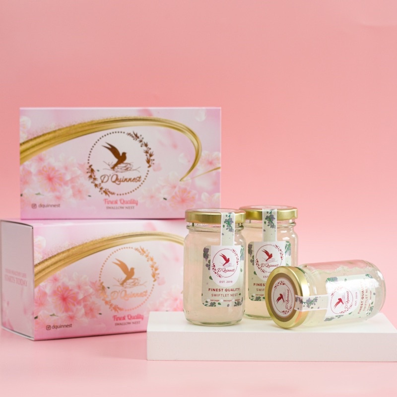 

D’Quinnest Original (100% Natural Premium Birdnest - Minuman Sarang Burung Walet)