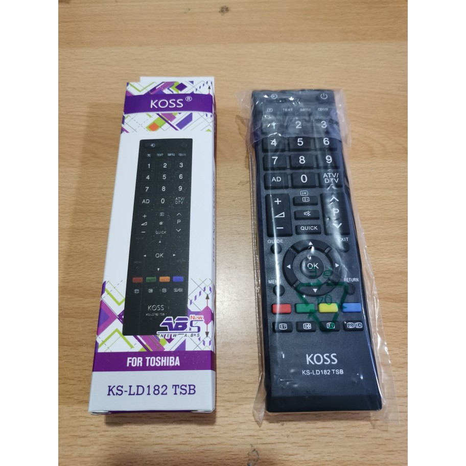 Remote TV TOSHIBA LED/LCD LD182TSB