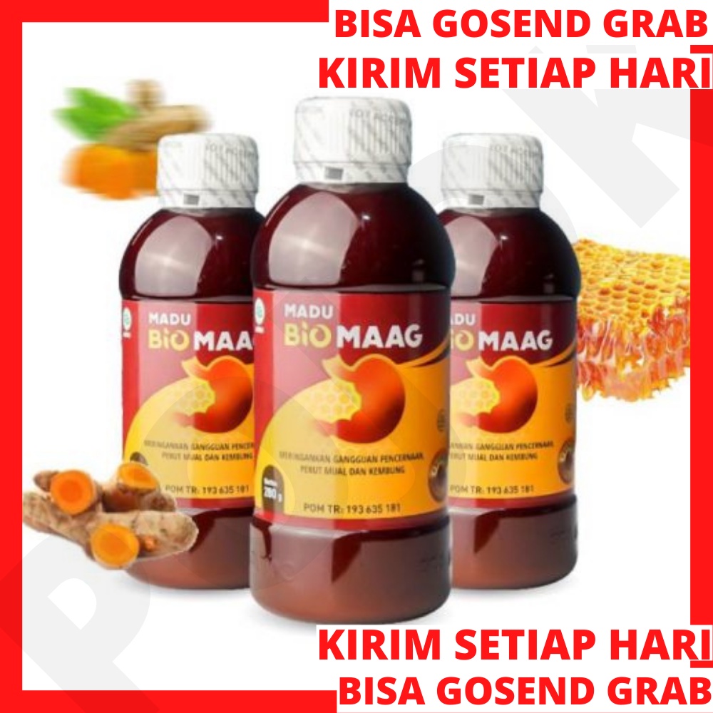 [PROMO] Madu BIOMAAG Asli Original Ori Obat maag Gerd asam lambung axienty kembung mual Biomag Bioma