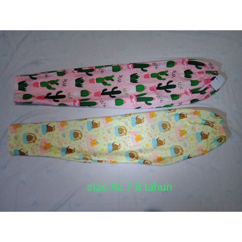legging anak inoel kids XL usia 7-8 tahun