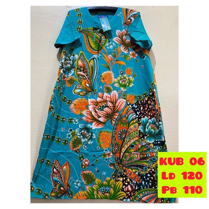 DASTER KUB 06 ORIGINAL KENCANA UNGU MOTIF RANDOM