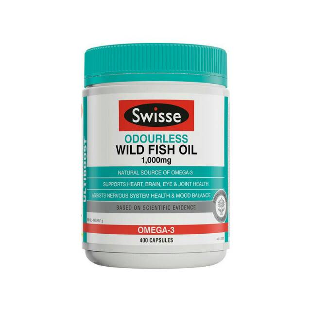 Swisse Wild Fish Oil 1000 Mg