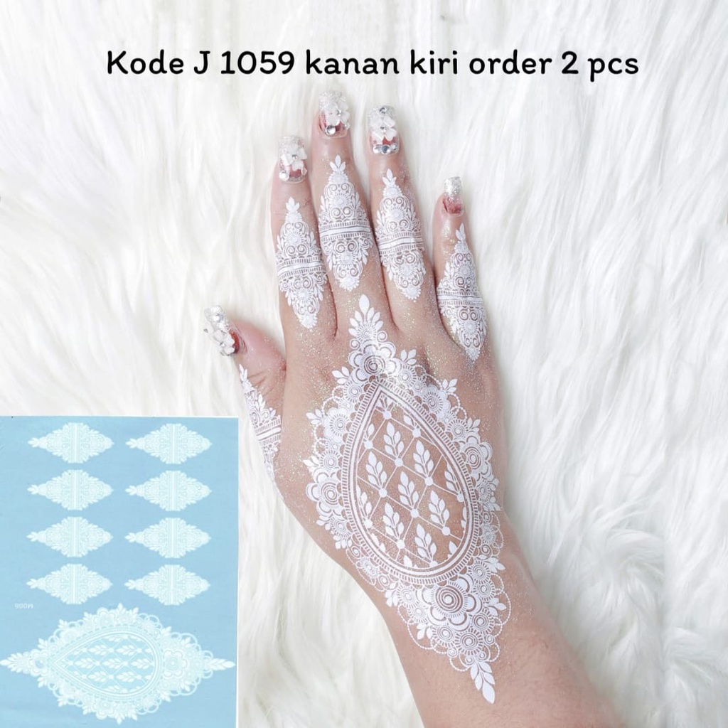 HENNA WHITE/HENNA VIRAL/HENNA LIMITED EDITION/HENNA TATOO/HENNA TEMPORER/HENNA MOTIF BUNGA/HENNA IND