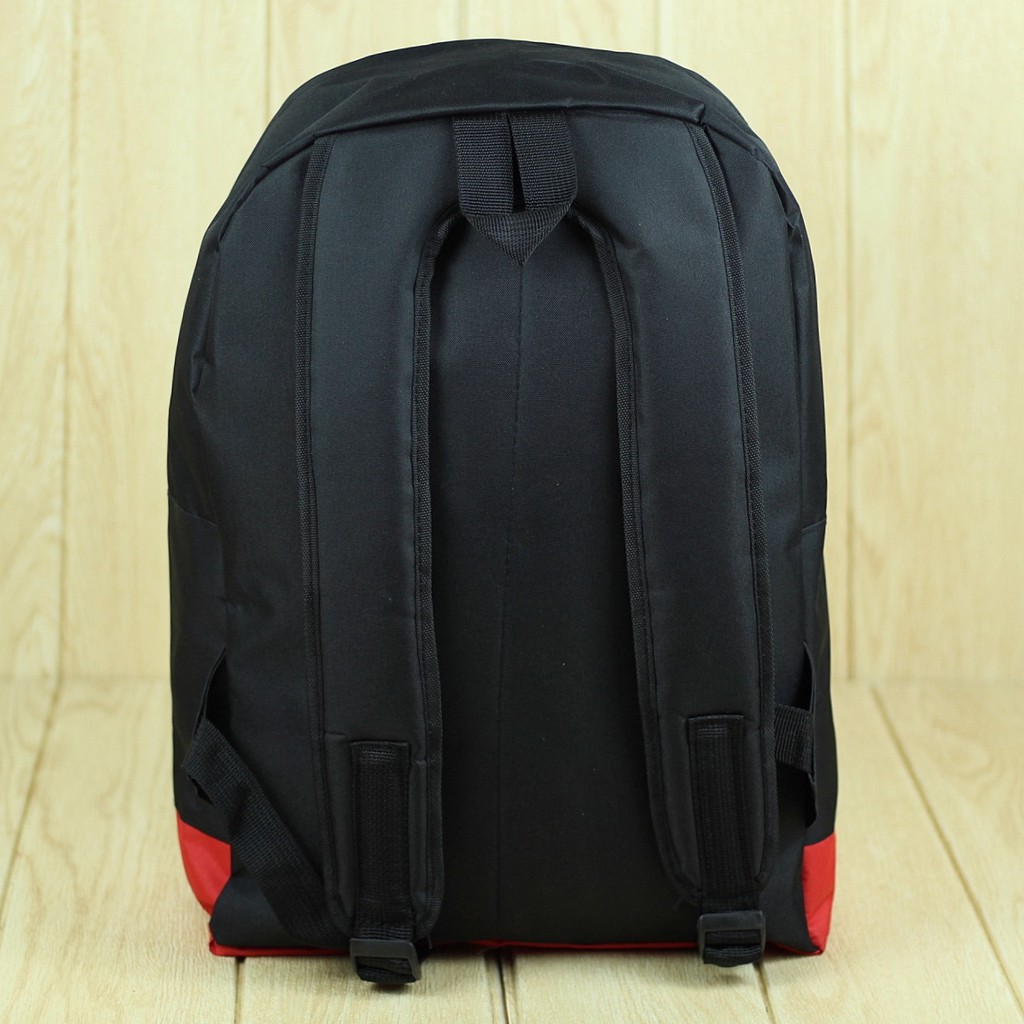 Tas Punggung Cowok Cewek Pria Wanita Adidas Model Distro Hitam Merah