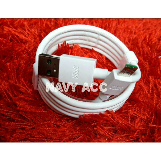 Kabel Data Oppo VOOC Fast Charging - Kabel Original Oppo F1 Plus