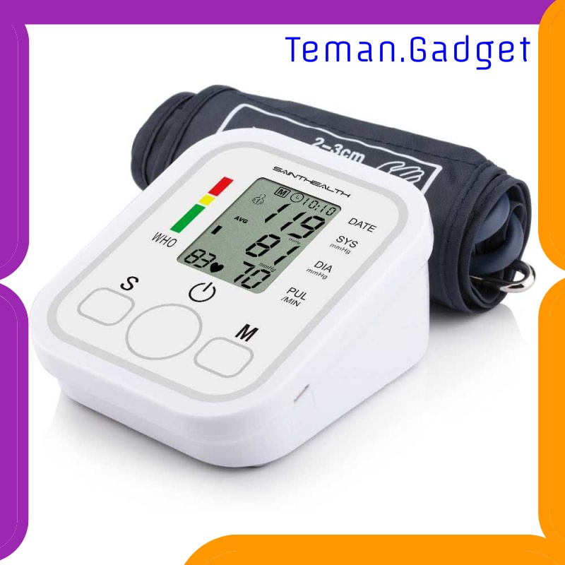 TG-FE348 TAFFOMICRON PENGUKUR TEKANAN DARAH ELECTRONIC SPHYGMOMANOMETER - B869