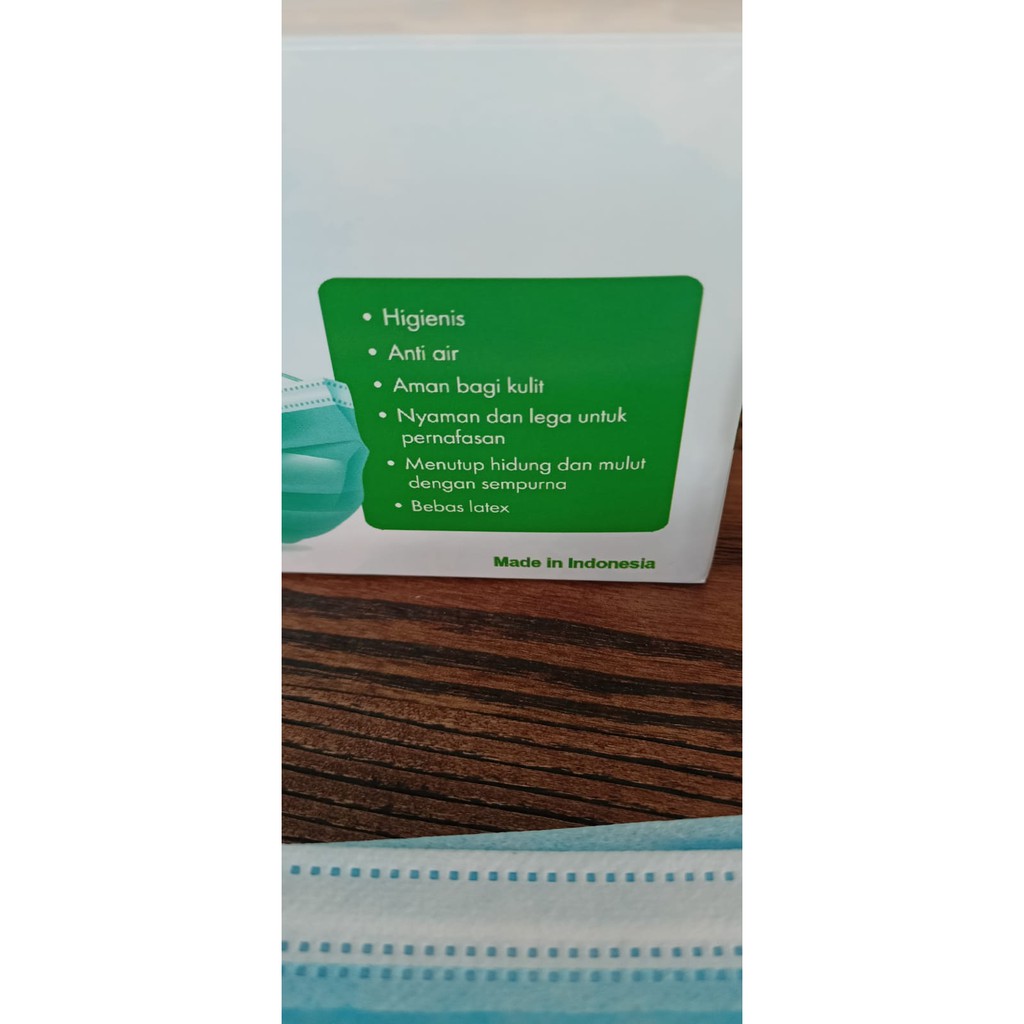 Masker Medis EISEI - 3 Ply Surgical Mask (Earloop) TERMURAH