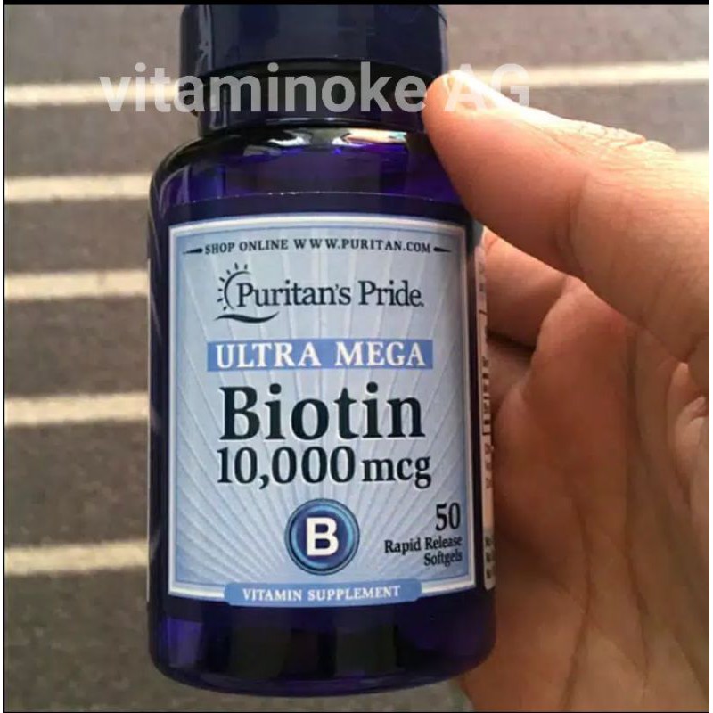 biotin 10000 mcg isi 100-50 original