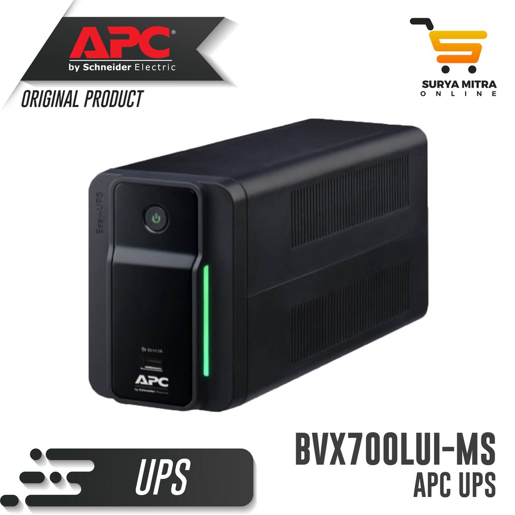 UPS APC Easy UPS BVX 700VA 360W USB Charging BVX700LUI-MS