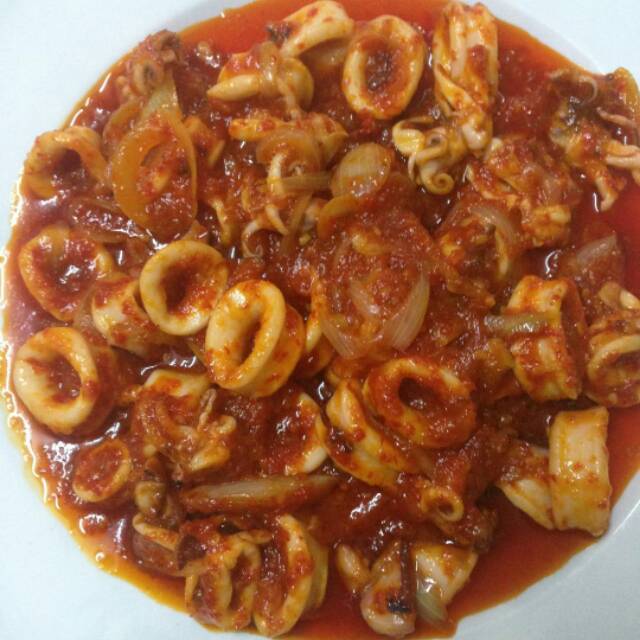 

Cumi saos pedas/Cumi Pedas|200 gr ⭐
