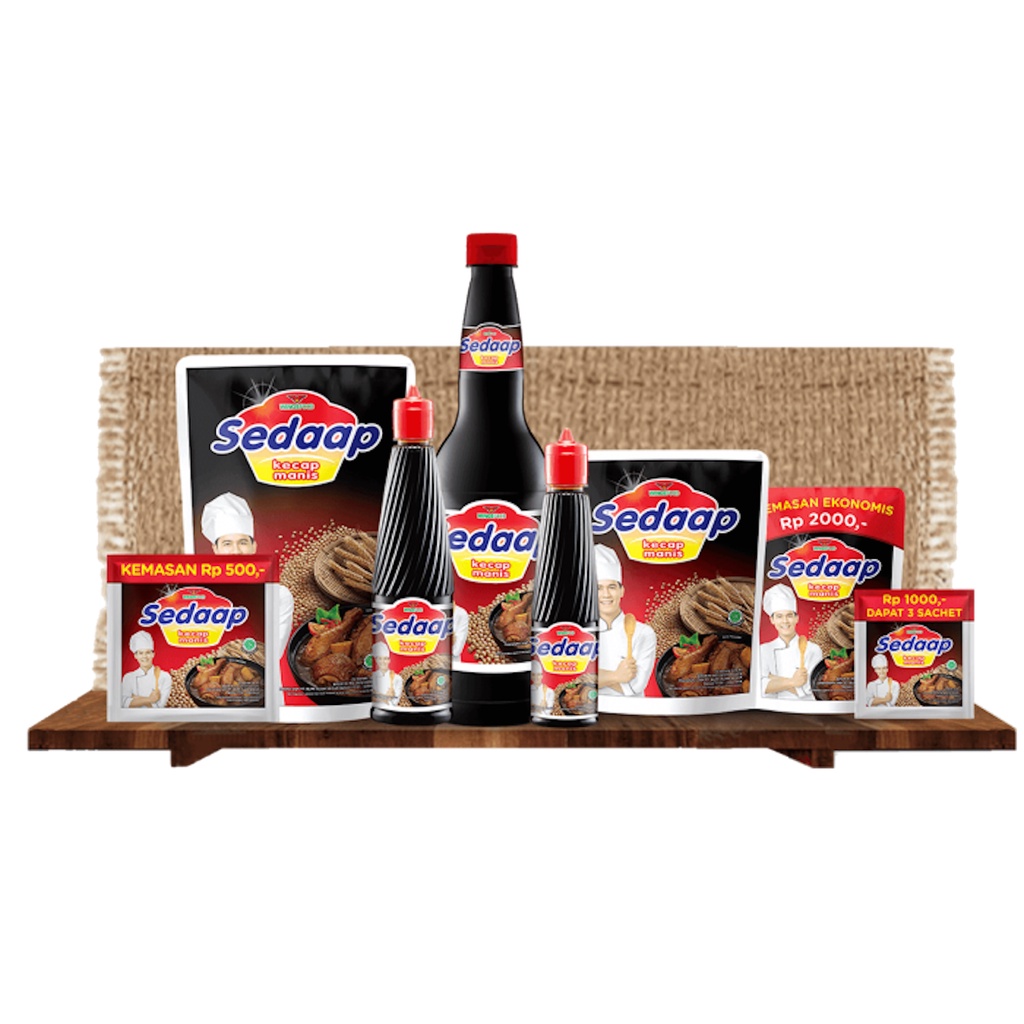

Kecap SEDAAP Botol Kemasan Ekonomis All Varian