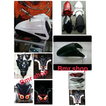 Jual Paket Hemat Yamaha Nmax Spion Box Tameng Hugger Dan Mudflap Shopee Indonesia