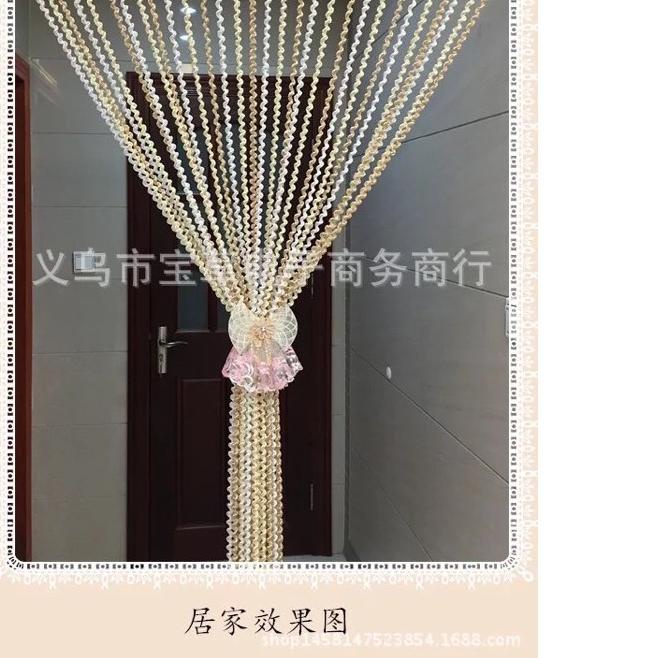 ➫ Tirai benang ulir / tirai tambang gradasi warna/ tirai benang dekorasi/ tirai jendela ➵