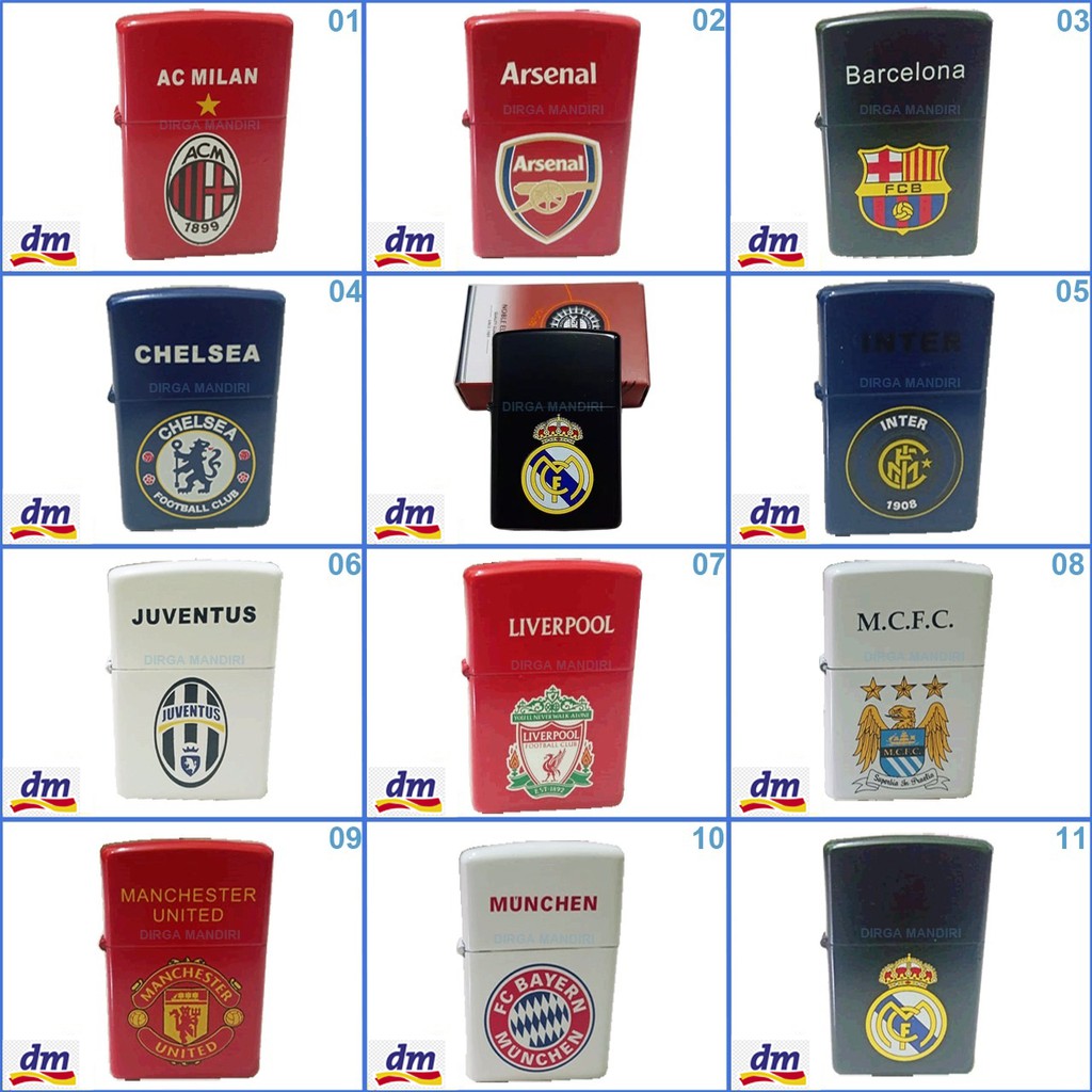 PROMO KOREK API CLUB BOLA / KOREK MINYAK / KOREK UNIK