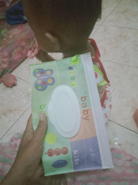 Wadah Tissue Basah / Tempat Tisu Basah / Tas Tissue Bayi / Pouch Tissue Basah
