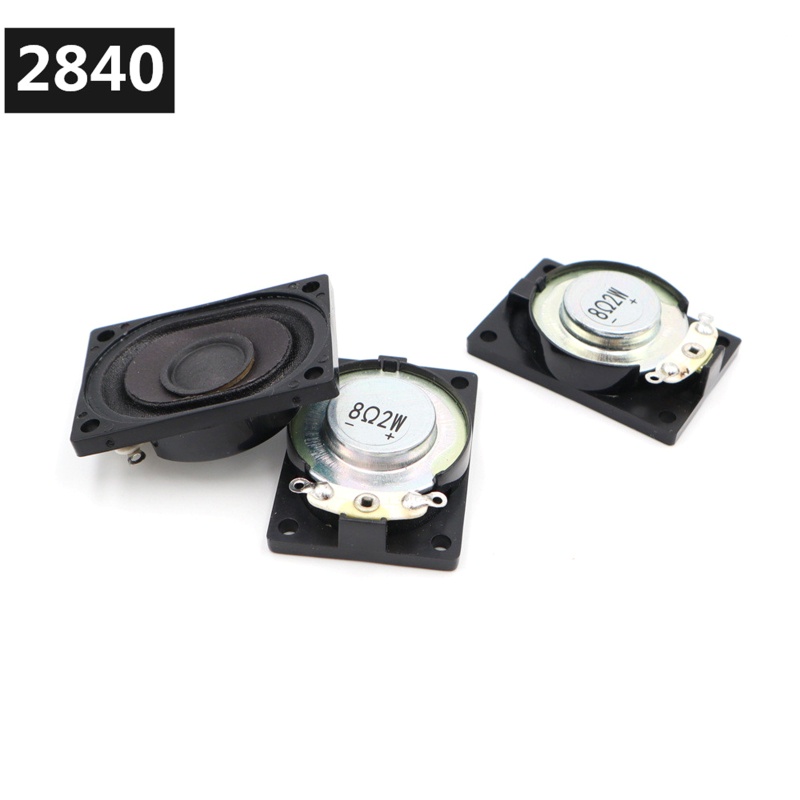 Btsg 2PCS Speaker Magnetik 2W 2840 8 ohms Bahan Besi Untuk TV LCD