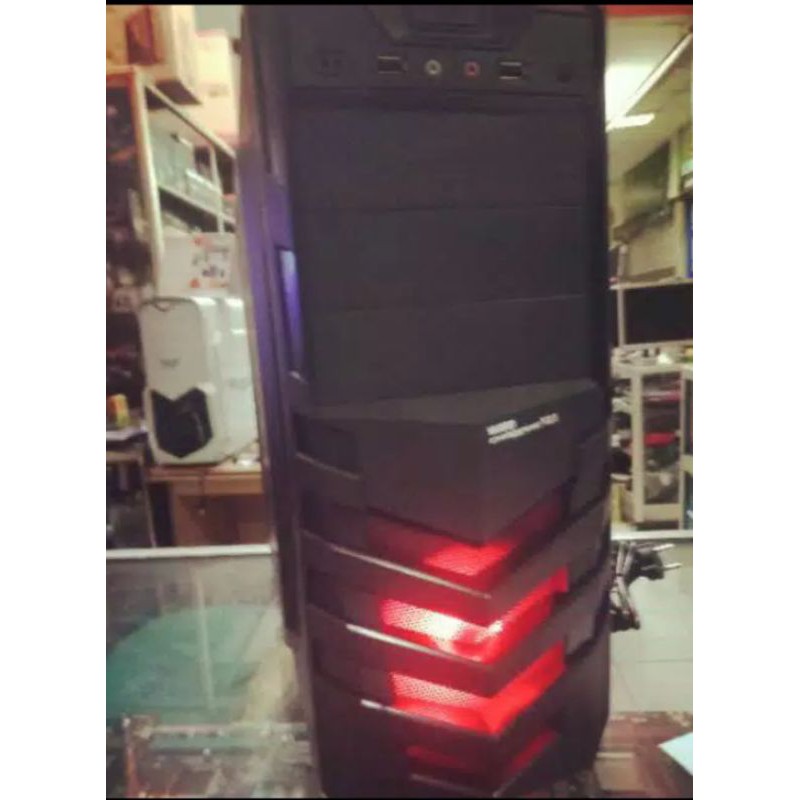 PC GAMING DAN DESIGN CORE I7 RAM 8GB PLUS LED 19 INCH