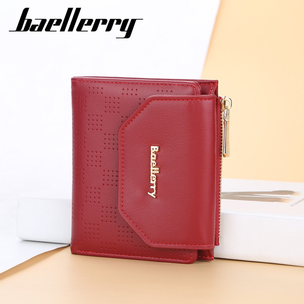 BAELLERRY N2357 Dompet Wanita Kecil Bahan Kulit PU Leather Premium WATCHKITE WKOS