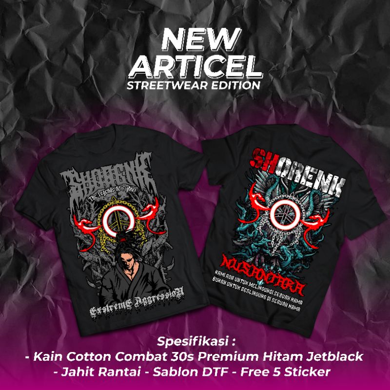 KAOS PSHT DESAIN TERBAIK SHORENK ABU | SHORENK BIRU SABLON DEPAN BELAKANG | DISTRO KUALITAS PREMIUM 
