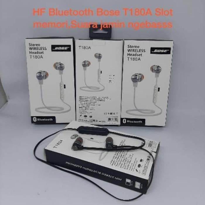 HEADSET Bluetooth BOXE T180A Premium in-Ear earphone