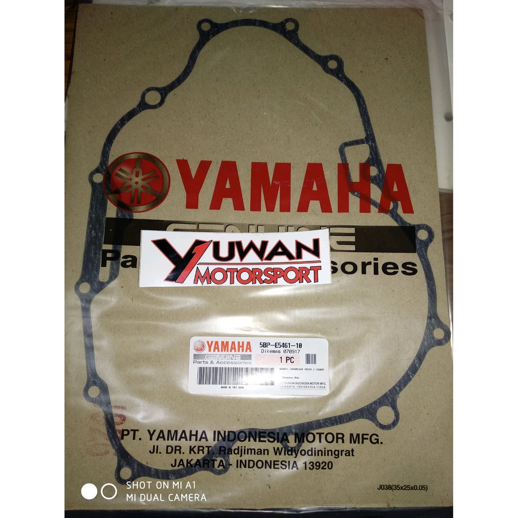 Gasket paking bak kopling scorpio