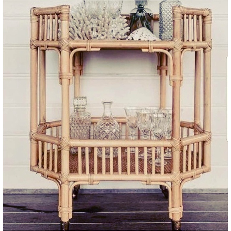 Seasonal Rattan Table - Natural