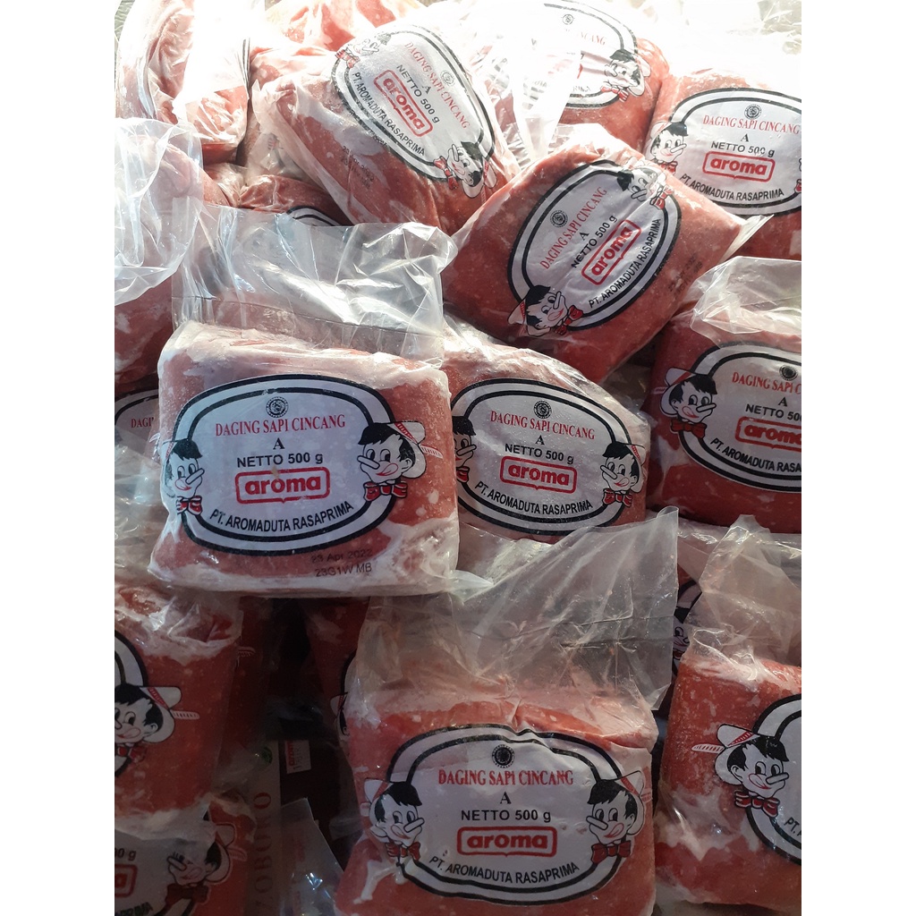 DAGING SAPI CINCANG AROMA 500GR 100% ASLI BALI – FROZEN