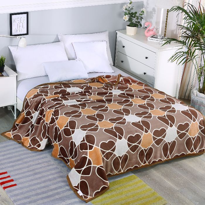 COD - FD - Selimut Motif Dewasa - Selimut Bulu Halus Motif - Selimut Lembut Ukuran 180cm x 200cm-Love