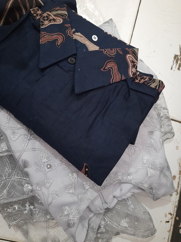 Maura Couple Jumbo Standar Batik Kebaya Brokat Rns Couple Mika Brown