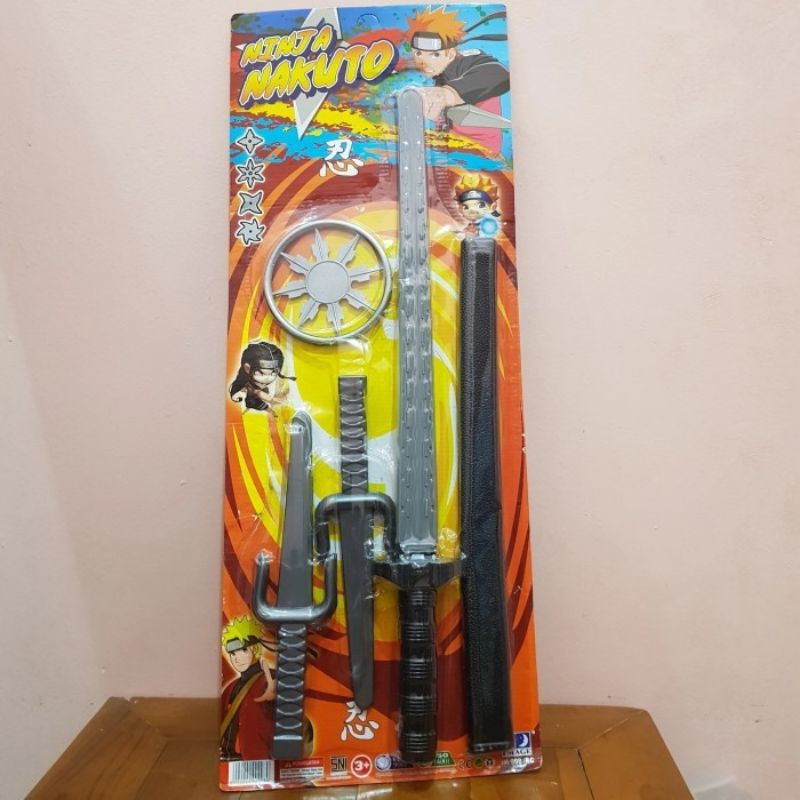 Set Mainan Pedang Plastik - Mainan Pedang Pedangan Anak