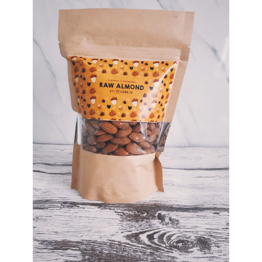 

Raw Almond 500gr(Premium Raw Almond)