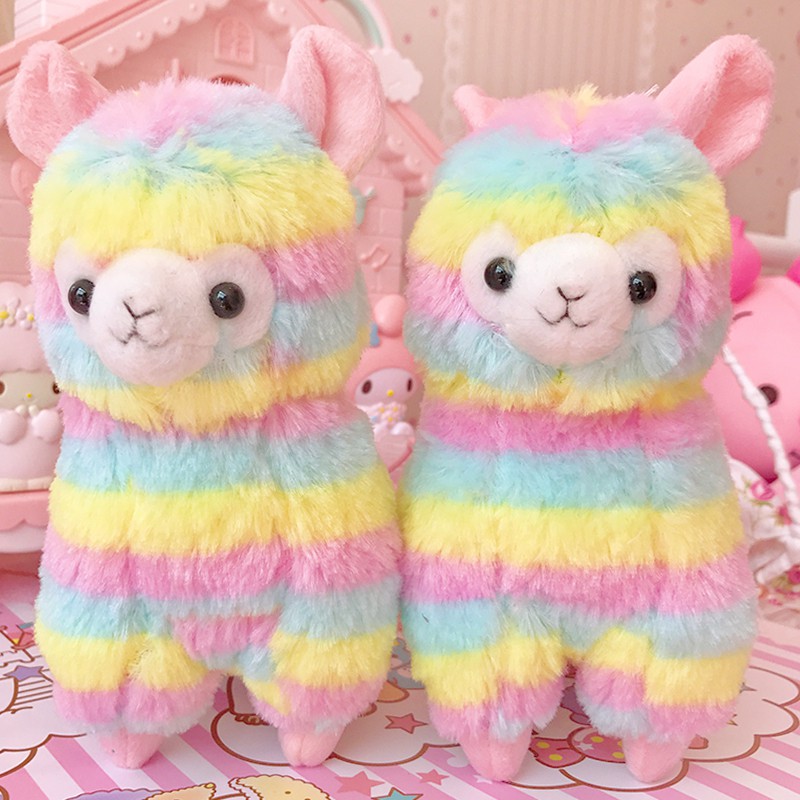 BONEKA ALPACASSO RAINBOW KAMBING DOMBA SHEEP