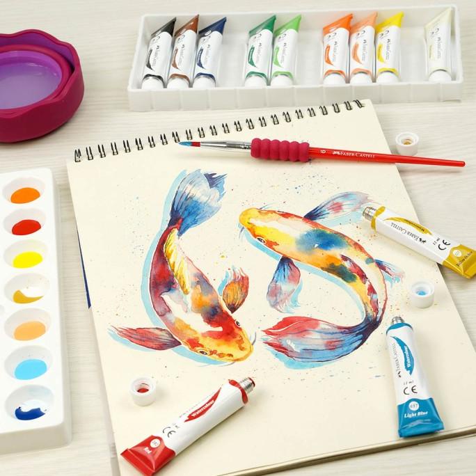 

Cat Air Watercolor Faber Castell 12