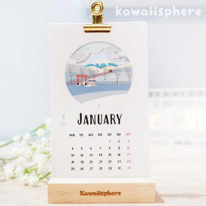

Kalender Meja 2021 | Kawaiisphere Pastel Desk Top Calendar 2021 Terlaris